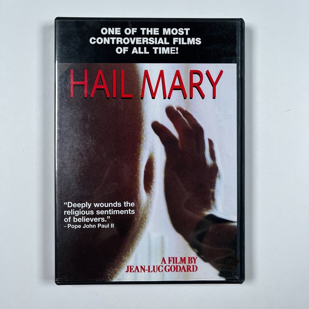 Hail Mary DVD Jean-Luc Godard New Yorker Video OOP w/ Book of Mary